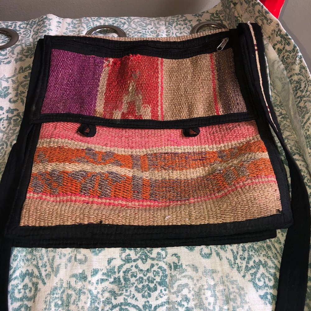 hand woven hippie sack